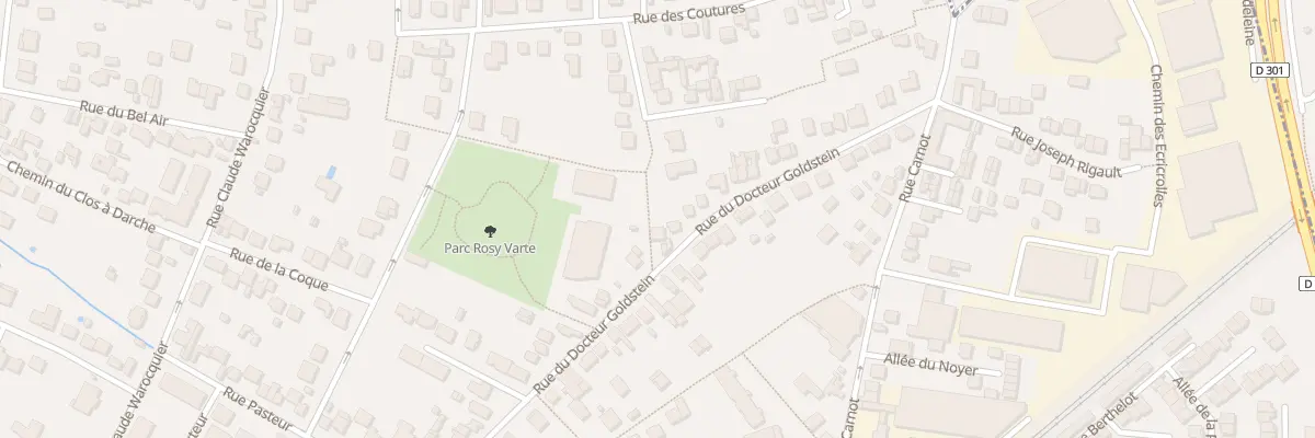 Plan du 39 Rue du Docteur Goldstein à Groslay