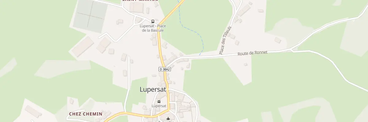 Plan du 6 Rte de Ronnet à Lupersat