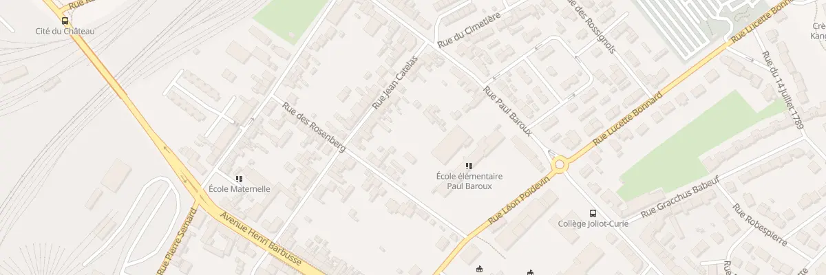 Plan du 26 Rue Jean Catelas à Longueau