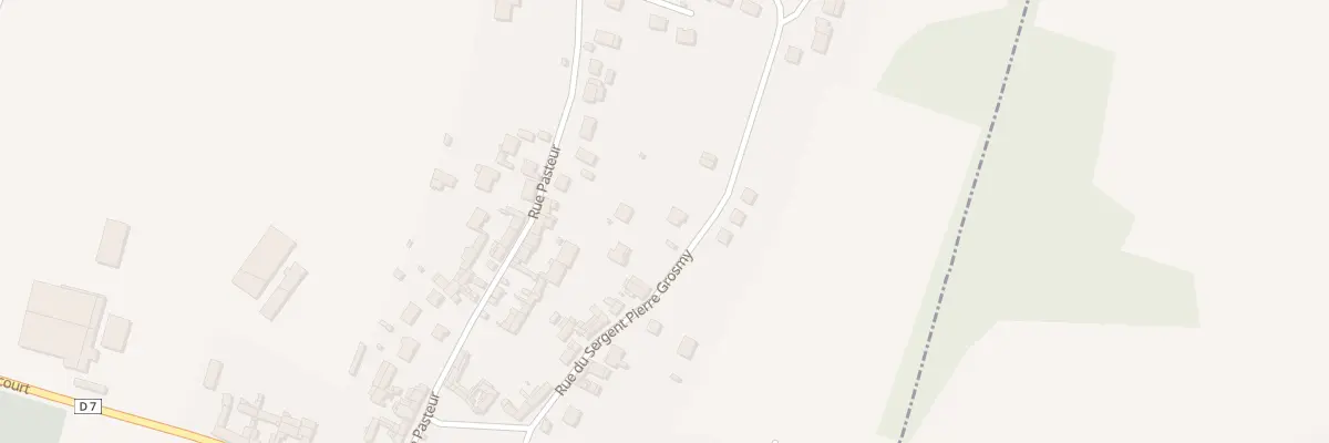 Plan du 15 Rue du Sergent Pierre Grosmy à Jumel