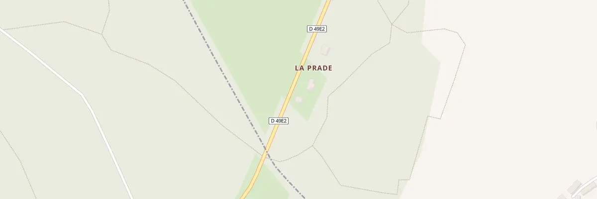 Plan du 5 La Prade à Aix