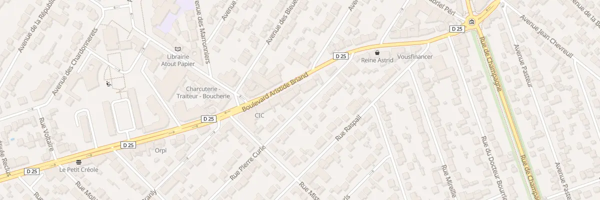 Plan du 81 Rue Pierre Curie à Savigny-sur-Orge