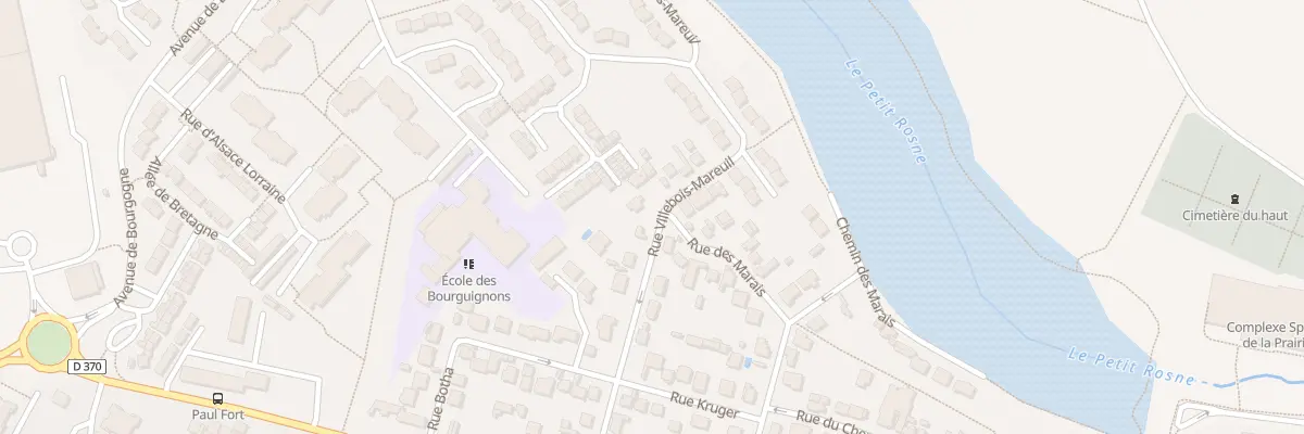 Plan du 11 Rue Villebois de Mareuil à Ézanville