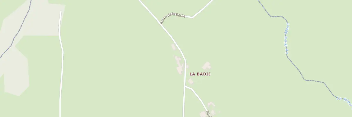 Plan du 2191 Rte du Fer de l’Ane à Escandolières