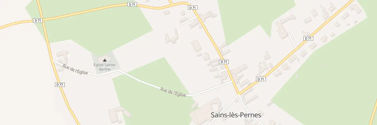 Plan du 11 Rue d’Heuchin à Sains-lès-Pernes