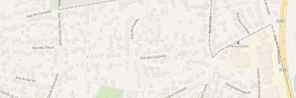 Plan du 47 Rue des Coutures à Groslay