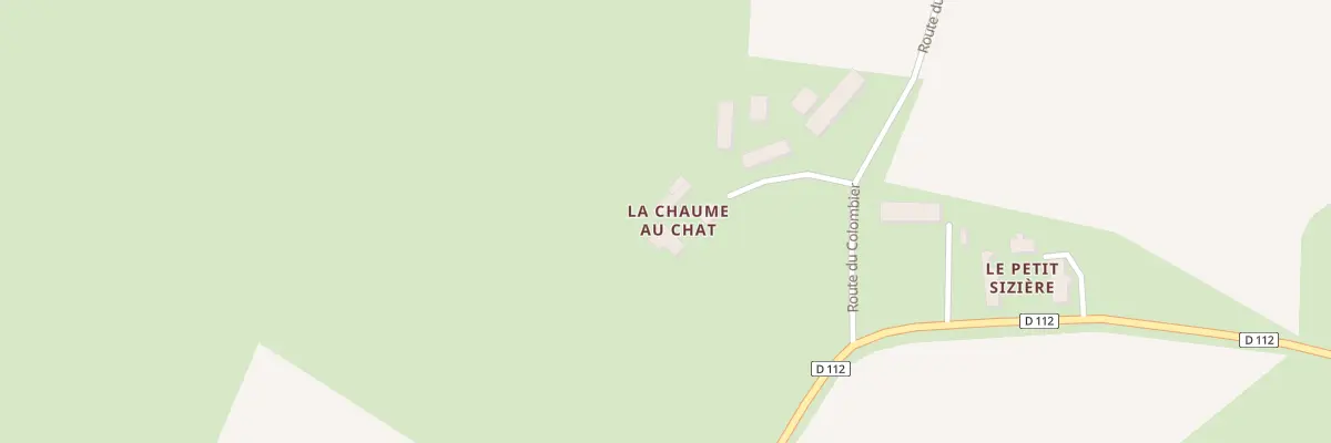 Plan du 108 La Chaume au Chat à Marçais