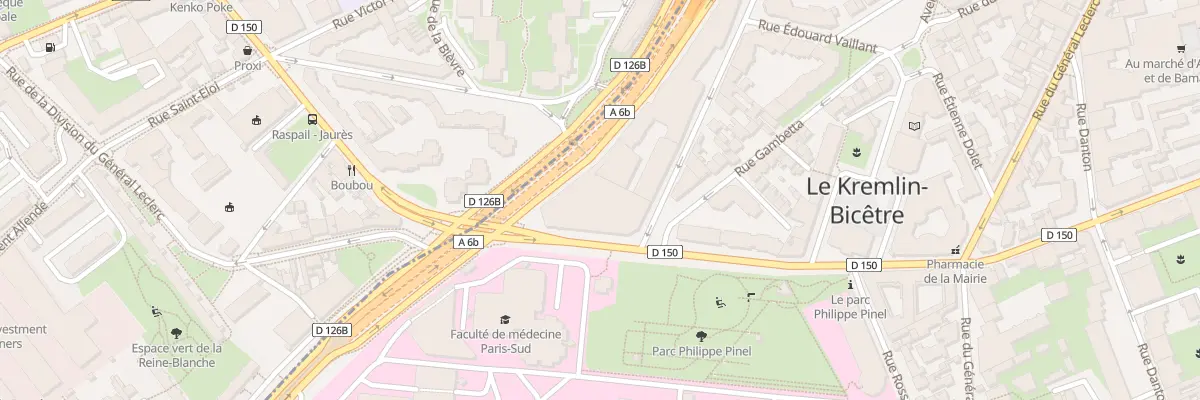Plan du 54 Rue de la Convention au Kremlin-Bicêtre