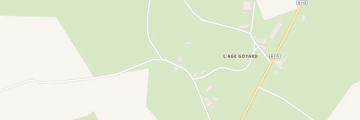 Plan du 5100 L’Age Goyard à Mesples