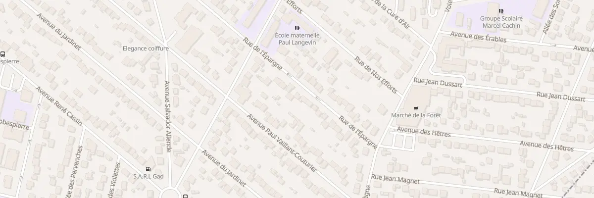 Plan du 42 Rue de l’Epargne à Morsang-sur-Orge