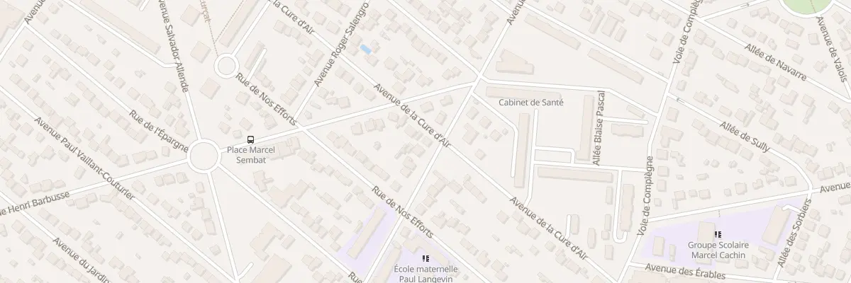 Plan du 68 Av de Juvisy à Morsang-sur-Orge