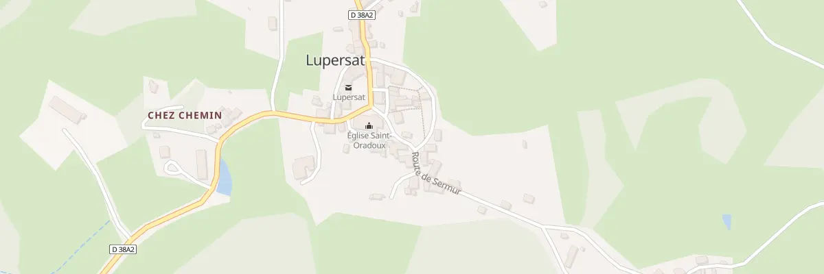 Plan du 8 Pl de l’Eglise à Lupersat