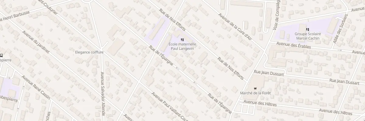 Plan du 61 Rue de l’Epargne à Morsang-sur-Orge