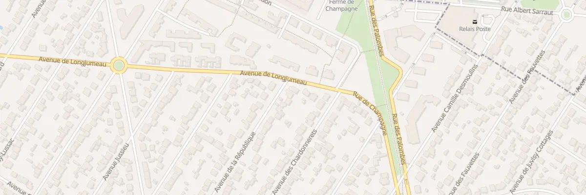 Plan du 134 Av de la Republique à Savigny-sur-Orge