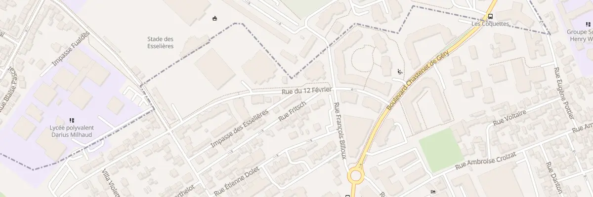 Plan du 21 Rue du Douze Fevrier à Villejuif