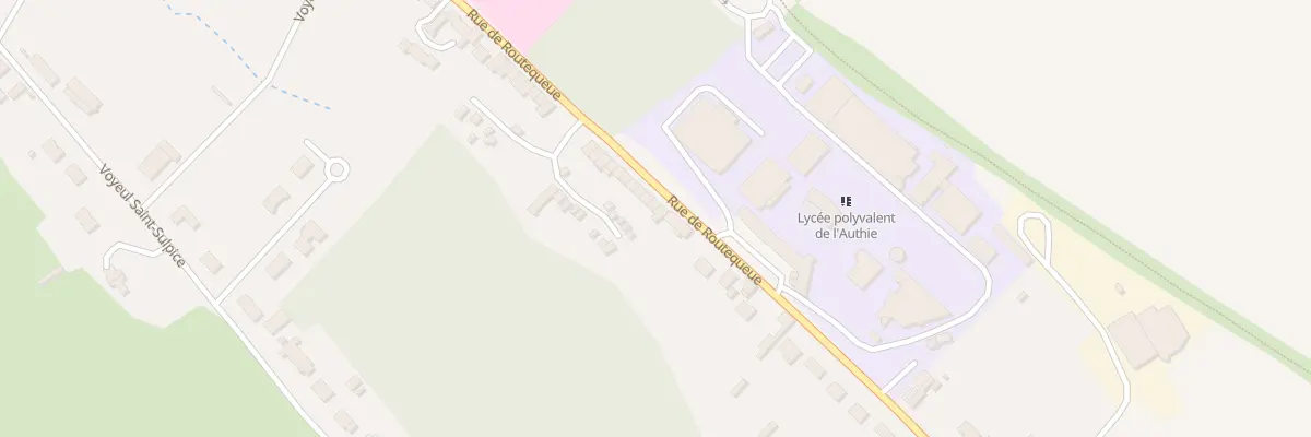 Plan du 131 Rue de Routequeue à Doullens