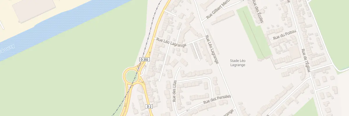 Plan du 29 Rue des Lilas à Cappelle-la-Grande
