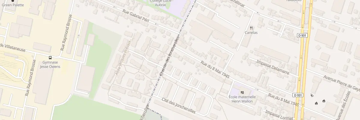 Plan du 69 Rue du Huit Mai 1945 à Saint-Denis