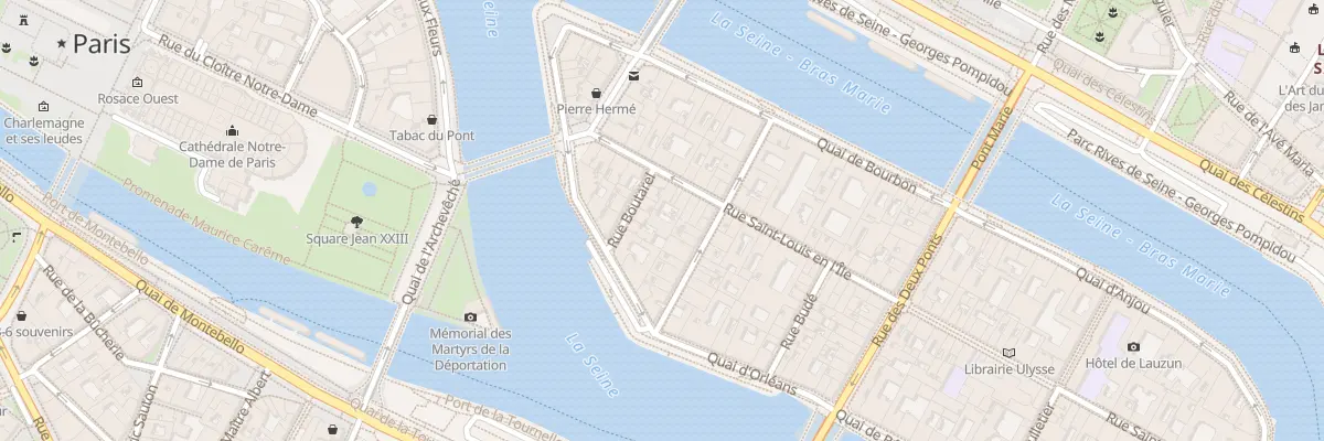 Plan du 71 Rue Saint-Louis en l’Île à Paris 4e Arrondissement