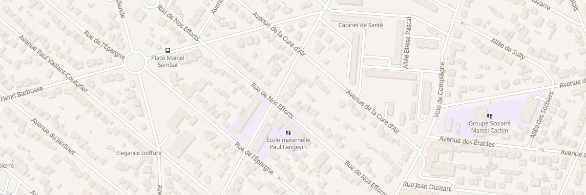 Plan du 69T Av de Juvisy à Morsang-sur-Orge