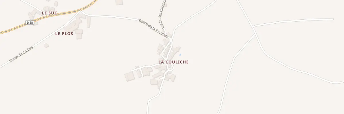 Plan du 5282 La Couliche à Quins