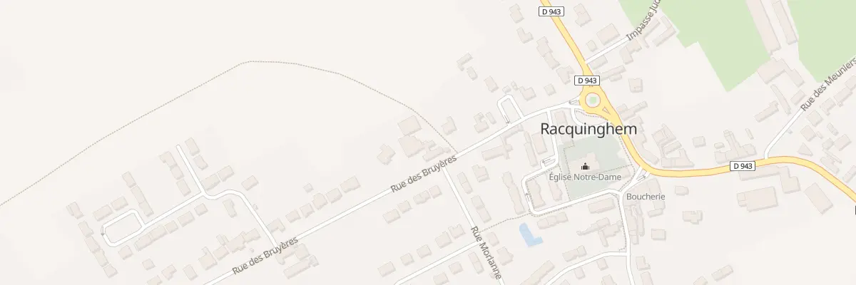 Plan du 16 Rue des Bruyères à Racquinghem