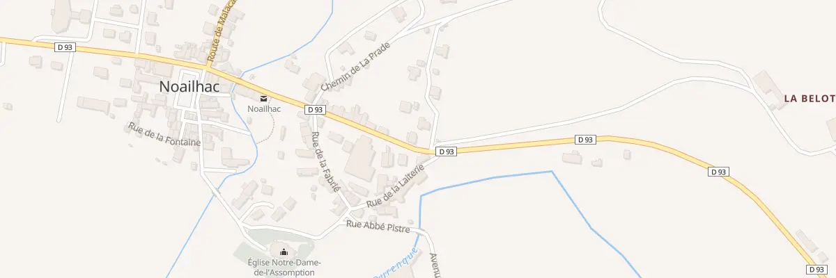Plan du 40 Av Charles Tailhades à Noailhac