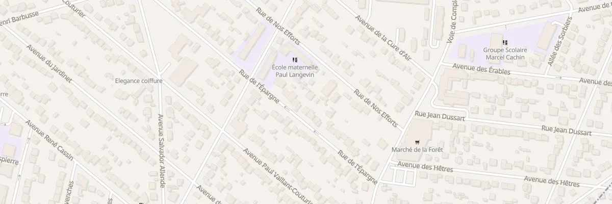 Plan du 65 Rue de l’Epargne à Morsang-sur-Orge