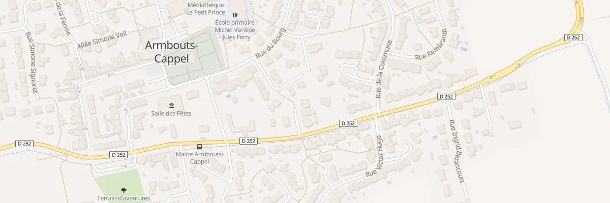 Plan du 5 Rue Jan Palach à Armbouts-Cappel