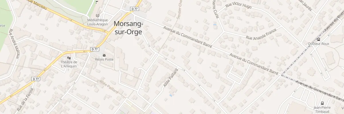 Plan du 13 Rue Jules Ferry à Morsang-sur-Orge