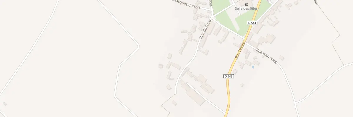 Plan du 151 Rue du Sacq à Wavignies
