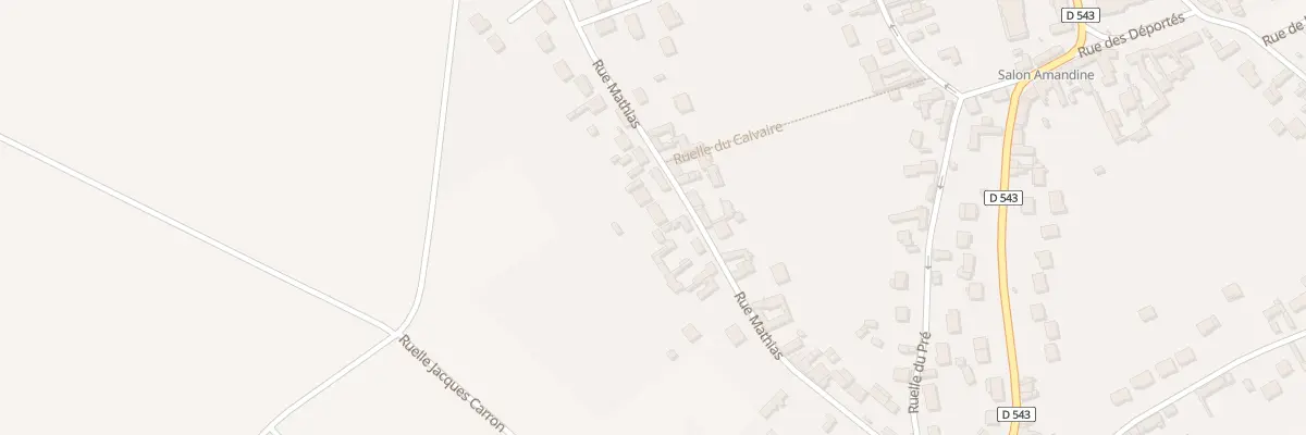 Plan du 296 Rue Mathias à Wavignies