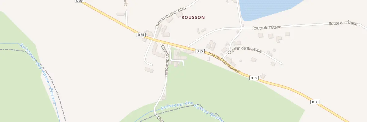 Plan du 5 Pl de Rousson à Saint-Loup-des-Chaumes