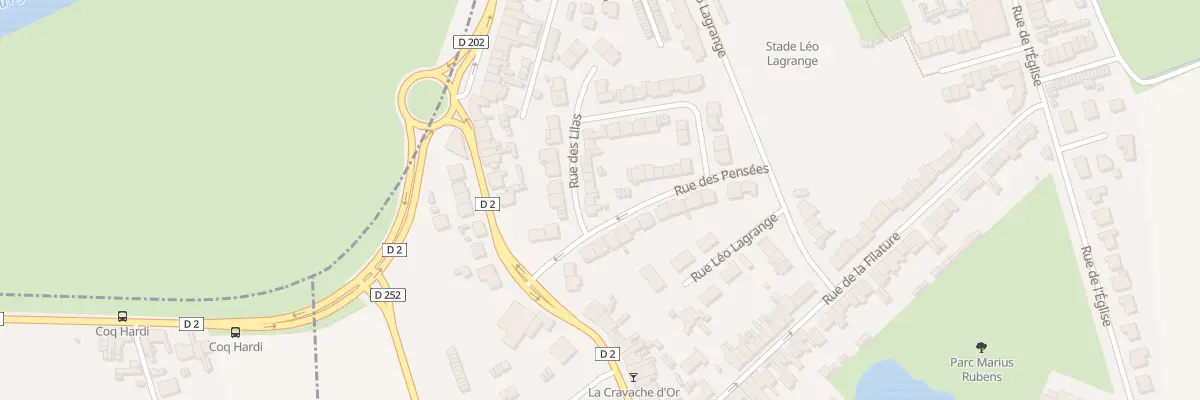 Plan du 26 Rue des Lilas à Cappelle-la-Grande