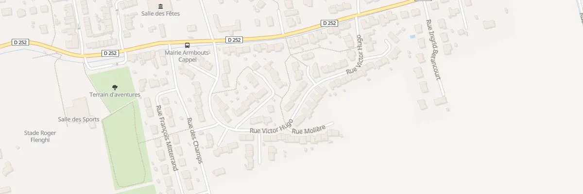Plan du 22 Rue Victor Hugo à Armbouts-Cappel