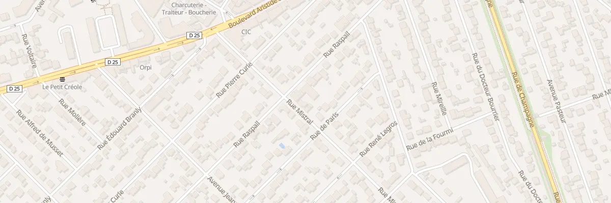 Plan du 46 Rue Mistral à Savigny-sur-Orge