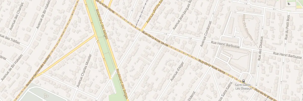 Plan du 25 Av de Constantinople à Savigny-sur-Orge