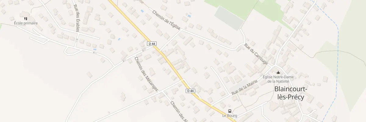 Plan du 12B Rue de Beauvais à Blaincourt-lès-Précy