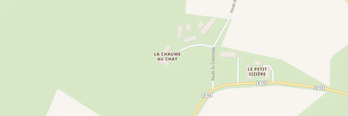 Plan du 108B La Chaume au Chat à Marçais