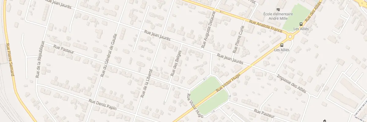 Plan du 136 Rue des Belges à Longueau