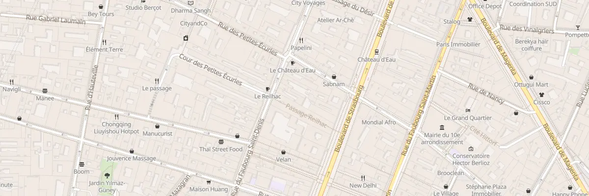 Plan du 56 Rue du Faubourg Saint-Denis à Paris 10e Arrondissement