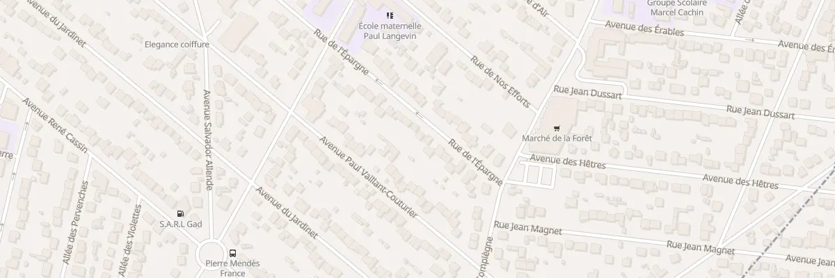 Plan du 46B Rue de l’Epargne à Morsang-sur-Orge