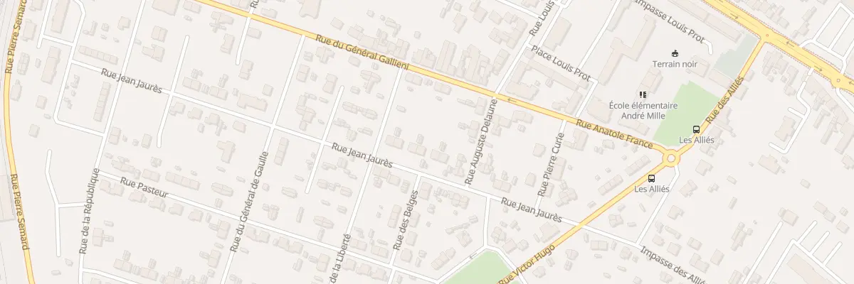 Plan du 125 Rue Jean Jaures à Longueau