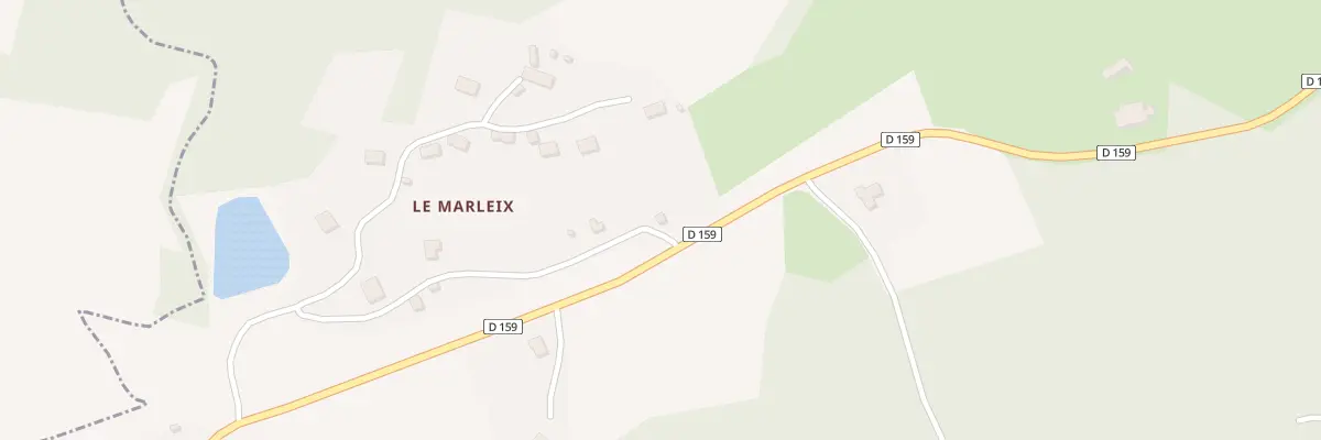 Plan du 8 Le Marleix à Saint-Fréjoux