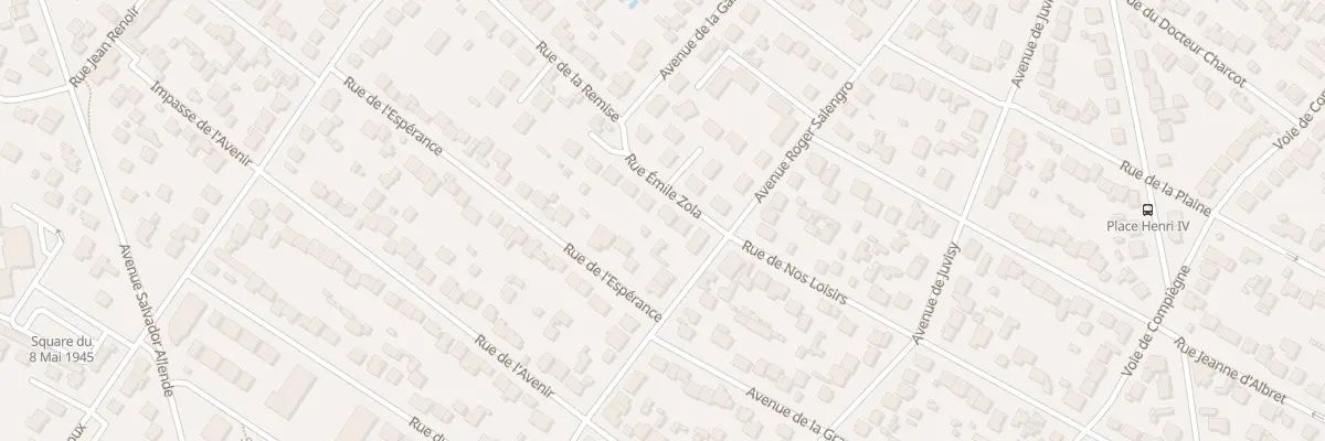 Plan du 12 Rue Emile Zola à Morsang-sur-Orge