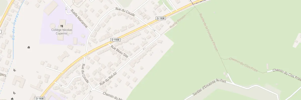 Plan du 76 Rue du Bel-Air à Montmagny