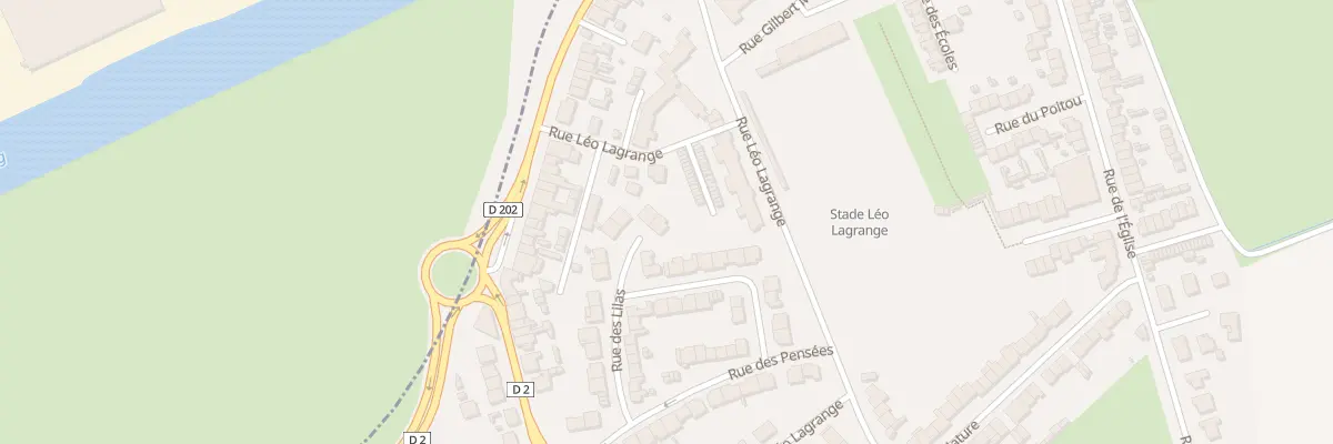 Plan du 25 Rue des Lilas à Cappelle-la-Grande