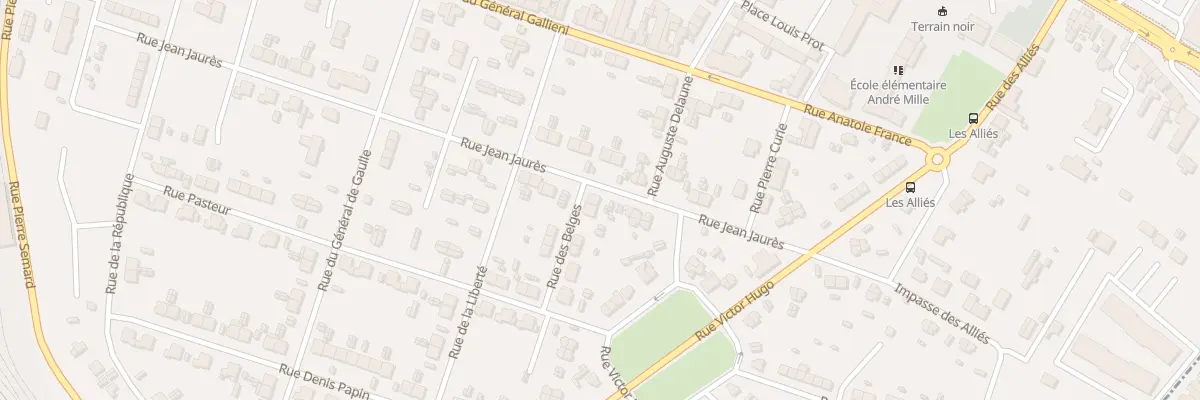 Plan du 132 Rue des Belges à Longueau