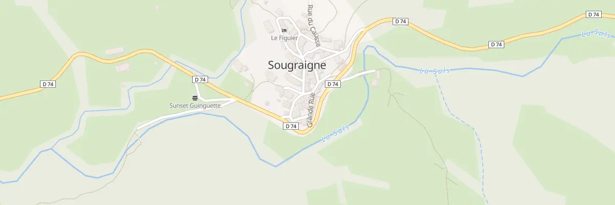 Plan du 15 Le Village à Sougraigne