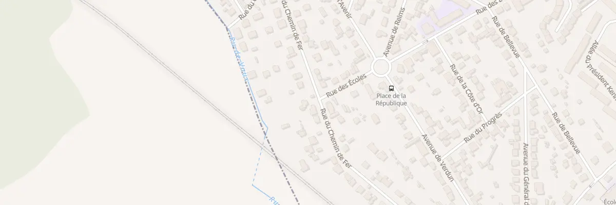 Plan du 53 Rue du Chemin de Fer à Ézanville